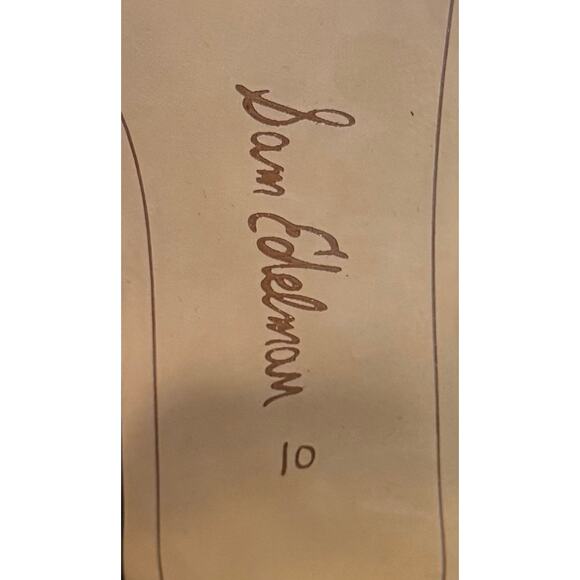 Sam Edelman Addison Leather Stiletto Sandals – Black, Size 10 - Picture 4 of 6